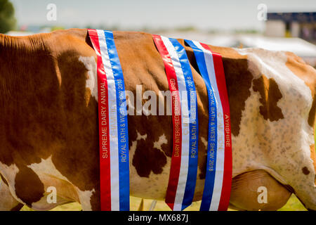 Shepton Mallet, Regno Unito, 2° giugno 2018. Il Grand Parade presso la 155Bagno e West Show 2018, James Thomas/Alamy Live News Foto Stock