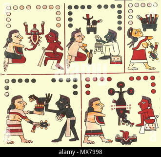 . Questo file è stato caricato con Commonist. . Data sconosciuta. John Pohl 136 Codex celebrino folio (38) Foto Stock