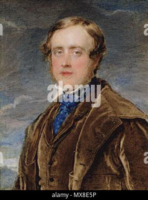 . Inglese: Edward Ellice, Jr. (1810-1880) . 1838. Sir Charles William Ross 180 EdwardElliceJr Foto Stock