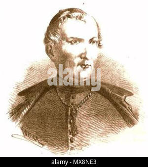 . Inglese: Stampa di Francesc Rovira i Sala o Francisco Rovira y Sala (1764-1820) che era un sacerdote e leader del catalano di guerriglieri contro il francese dal 1808 al 1814. Dallo stile della stampa, si ritiene che venga data dal soggetto durante la vita o non oltre i 1800s. Il 20 novembre 2012, 22:49:21. Sconosciuto 217 Francisco Rovira y Sala Foto Stock