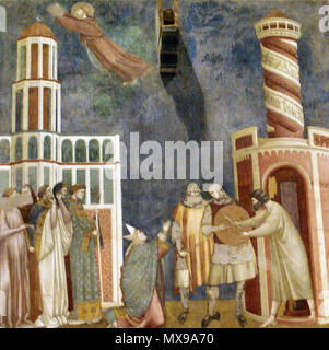 245 Giotto-Liberation dell'eretico-2 Foto Stock