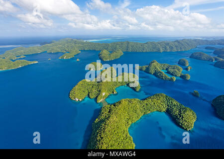 Luftaufnahme von Palau, Mikronesien, Asien | vista aerea di Palau, Micronesia, Asia