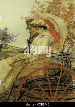 . Inglese: Nel carrello da Antonio Fabres. Data sconosciuta. Antonio Fabrés (1854-1936) nomi alternativi Antonio Fabrés Costa Descrizione pittore spagnolo, scultore e illustratore di Data di nascita e morte 1854 1938 Luogo di nascita e morte Barcellona Roma competente controllo : Q654125 VIAF: 120698130 ISNI: 0000 0000 8016 8911 ULAN: 500036110 LCCN: N83156440 BNE: XX1523532 WorldCat 296 nel carrello Foto Stock