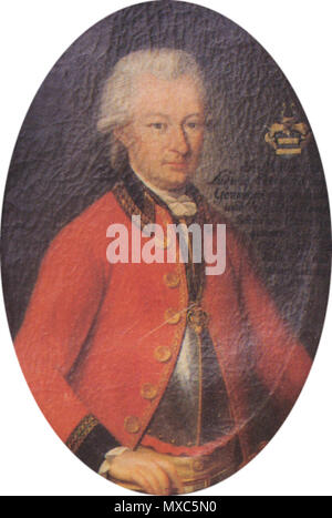 . Deutsch: Ludwig Eberhard von Gemmingen (1750-1841) . 1800. n.n. 381 Ludwig-Eberhard-v-Gemmingen-1750-1841 Foto Stock