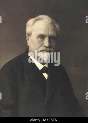 . Martin Clarentius Gertz (1844-1929), klassisk filolog . circa 1900. Sconosciuto 384 M Cl Gertz Foto Stock