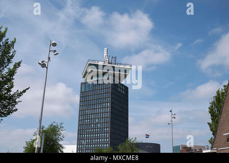 Amsterdam, Paesi Bassi - 17 Maggio 2018: Vista della Torre di Amsterdam Foto Stock