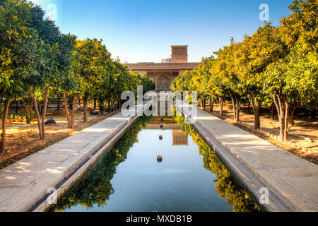 All'interno del Karim Khan complesse o Zand castello nel centro antico di Shiraz in Iran Foto Stock