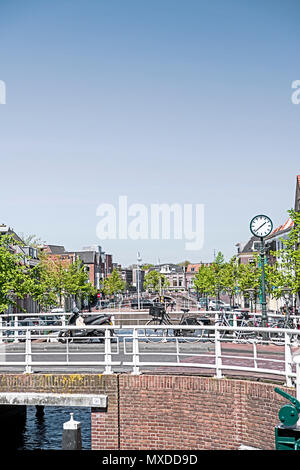 Leiden (South Holland, Paesi Bassi); Leiden (Südholland, Niederlande) Foto Stock