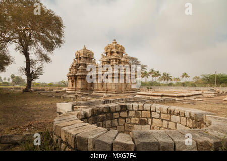 Asia, India, nello Stato del Tamil Nadu, Agarapatti, Moovar Koil Foto Stock