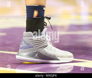 Minnesota Lynx avanti Maya Moore #23 Air Jordan per il Minnesota Lynx vs Los Angeles Sparks gioco a Staples Center a Los Angeles, Ca il 3 giugno 2018. (Foto di Jevone Moore/Full Image 360) Foto Stock