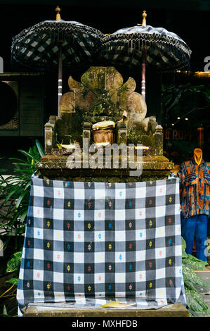 Tempio di Ubud's street,bali Foto Stock