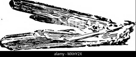 " Elementi di mineralogia e di cristallografia e cannello analisi da un punto di vista pratico .." (1900) Foto Stock