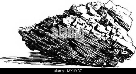 " Elementi di mineralogia e di cristallografia e cannello analisi da un punto di vista pratico .." (1900) Foto Stock