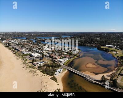 Narrabeen spiagge nord di Sydney Foto Stock