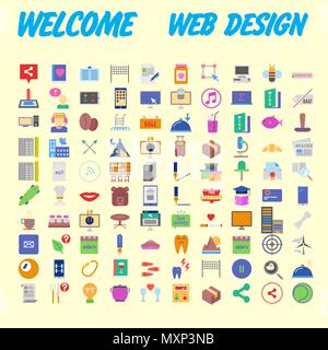 Vettore di set di icone di linea in design piatto con elementi per la telefonia mobile di concetti e le web app. Raccolta infografico moderno logo e il pittogramma. Illustra il vettore Illustrazione Vettoriale