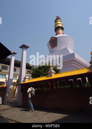 Fare Drul Chorten è uno stupa buddisti in Gangtok in Sikkim , India nel 2013, 14 aprile Foto Stock