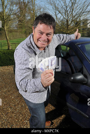 Wheeler Dealer il presentatore TV Mike Brewer Foto Stock