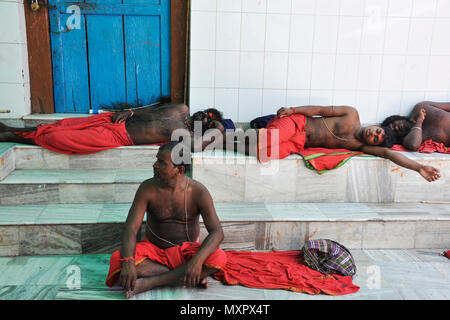 India Orissa, Ganjam district, Danda Yatra rito Foto Stock