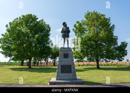 Austrialian digger memorial, Bullecourt, Francia Foto Stock