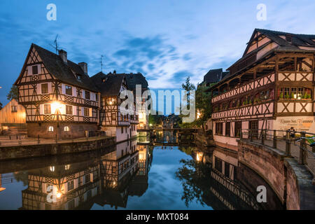 La Petite France, Maison des Tanneurs, Strasburgo, Strassburg, Francia Foto Stock