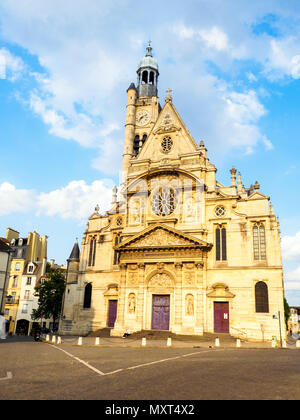 Saint Etienne du Mont chiesa cattolica di alloggiamento del santuario di Parigi " patrono - Parigi Francia Foto Stock