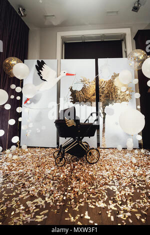 Bellissime decorazioni per baby shower party Foto stock - Alamy