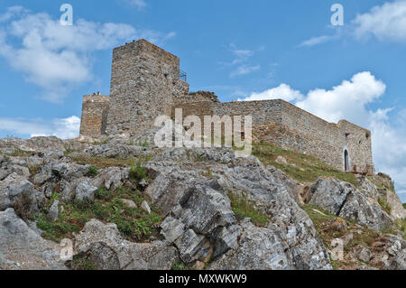 Castello di Aracena. Huelva, Andalusia, Spagna Foto Stock