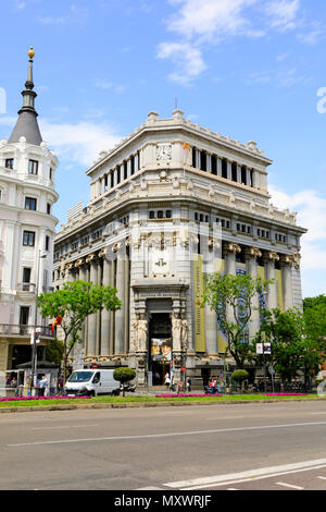 Istituto Cervantes, Instituto, Madrid, Spagna. Maggio 2018 Foto Stock