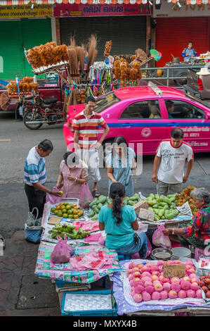 Street Market, Bangkok, Thailandia Foto Stock