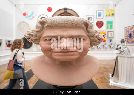 Londra, Regno Unito. Il 5 giugno 2018. La "regina" di John Humphreys in anteprima di 250 Mostre estive presso la Royal Academy of Arts di Piccadilly, che è stato coordinato da Grayson Perry RA di quest'anno. In esecuzione simultaneamente, è il grande spettacolo, presenta il meglio del passato di 250 anni. Entrambi mostra run 12 Giugno al 19 agosto 2018. Credito: Stephen Chung / Alamy Live News Foto Stock