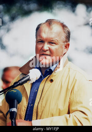 GÖRAN PERSSON ex Primo ministro svedese si è dimesso 2004 Socialdemocratico Foto Stock