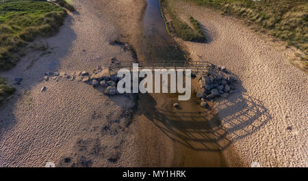 Pillola Nicholaston su Oxwich Bay Foto Stock