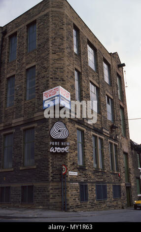 Chiuso fabbriche in Sheffield nei primi anni ottanta Foto Stock