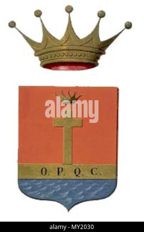 474 Santa Maria Capua Vetere-Stemma Foto Stock