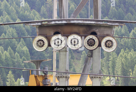 Motore ruote dentate, background industriale Foto Stock