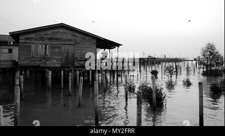 Crab Island Village Foto Stock