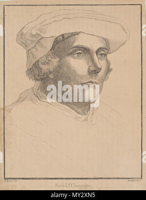 . Richard ricca, primo Baron ricco (1496/7-1567) . Data sconosciuta. Dopo Hans Holbein il Giovane 12 1stLordRich Foto Stock