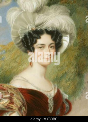 . Inglese: Victoria duchessa di Kent in un dipinto di Sir George Hayter . Il 22 febbraio 2012. Sir George Hayter 549 Vicky di Kent Foto Stock