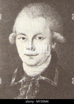 . Inglese: Bernhard Duysing cristiana (1755-1823), avvocato tedesco e MP in 'Königreich Westphalen' Deutsch: Bernhard Duysing cristiana (1755-1823), deutscher Jurist und Abgeordneter der Reichsstände des Königreichs Westphalen . Originale: prima di 1926, caricare 2008-10-25. Artista sconosciuto, caricare dall'utente:Karsten11 150 Bernhard Duysing cristiana Foto Stock