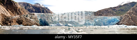 Sawyer Gletscher am Tracy Arm Fjord, Alaska, Nordpazifik, STATI UNITI D'AMERICA | Sawyer ghiacciaio al Tracy Arm Fjord, Alaska, Pacifico del Nord, STATI UNITI D'AMERICA Foto Stock