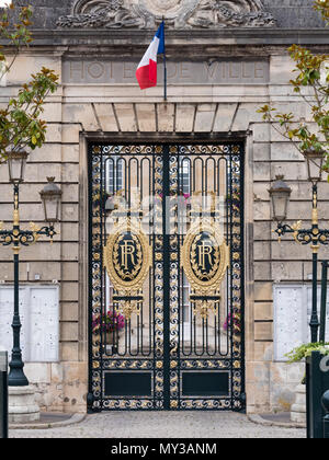 Hotel de Ville Soissons Aisne Hauts-de-France Francia Foto Stock