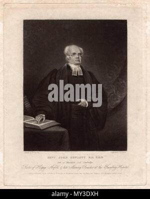 . Inglese: John Hewlett (1762-1844) . Il 20 aprile 1829. John P. Quilley, pubblicato da Sampson bassa, pubblicato da e dopo William Brough 279 John Hewlett Foto Stock