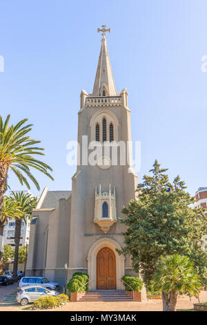 Cape Town, Sud Africa - 11 Maggio 2015: vista a la facciata di San Martini Chiesa Luterana in Long Street, Città del Capo Sud Africa. La chiesa è stata fondata Foto Stock