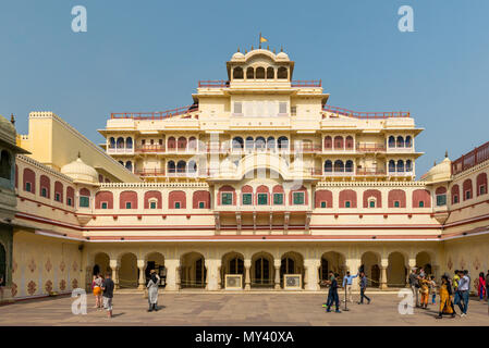 La città di Jaipur Palace Foto Stock