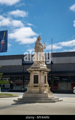 Statua della regina Victoria nella città di Ballarat, Victoria, Australia Foto Stock