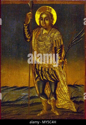 . Magyar: Szent György nagyvértanú inglese: Saint George grande martire . circa 1770 469 Saint George grande martire Foto Stock