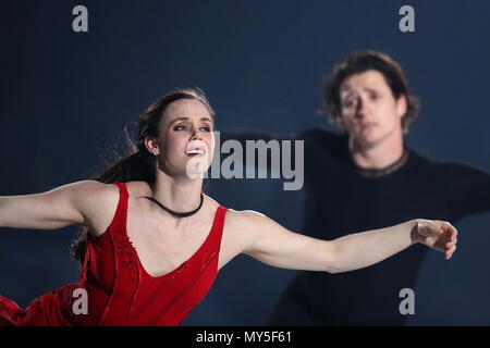 Makuhari sala eventi, Chiba, Giappone. 25 Maggio, 2018. Tessa virtù & Scott moiré, 25 maggio 2018 - Pattinaggio di Figura : Fantasy su ghiaccio 2018 a Makuhari sala eventi, Chiba, Giappone. Credito: Naoki Nishimura AFLO/sport/Alamy Live News Foto Stock