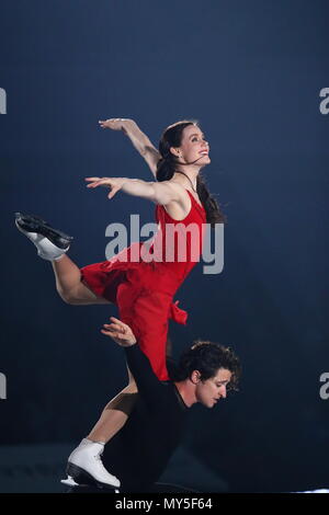 Makuhari sala eventi, Chiba, Giappone. 25 Maggio, 2018. Tessa virtù & Scott moiré, 25 maggio 2018 - Pattinaggio di Figura : Fantasy su ghiaccio 2018 a Makuhari sala eventi, Chiba, Giappone. Credito: Naoki Nishimura AFLO/sport/Alamy Live News Foto Stock