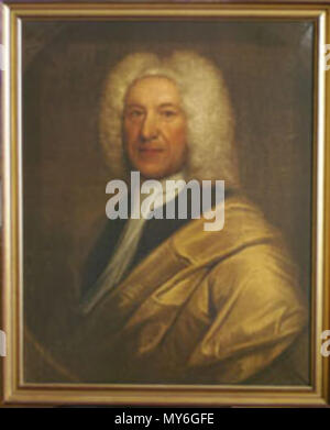 . Inglese: Thomas Twining (1675-1741), fondatore di Twinings. Il 17 giugno 2005. Sconosciuto 528 Thomas Twining Foto Stock