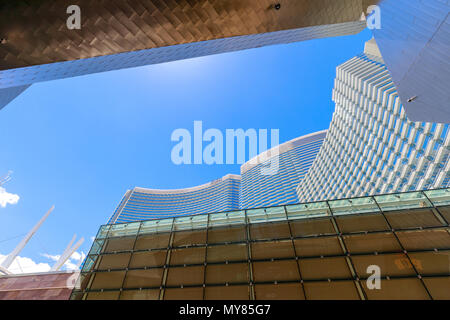 Las Vegas, Nevada - 28 Maggio 2018 : l'aria Resort and Casino di Las Vegas città del Nevada Foto Stock